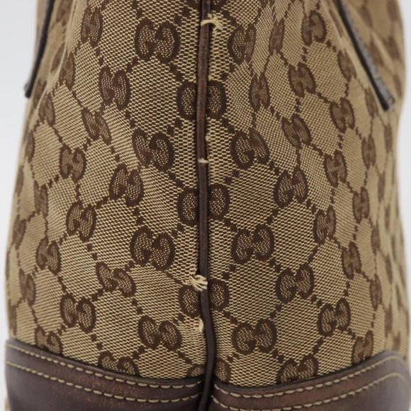 GUCCI GG Canvas Abbey Tote Bag Beige Gold 169946 Auth 179393