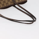 GUCCI GG Canvas Abbey Tote Bag Beige Gold 169946 Auth 179393-8