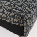 Christian Dior Trotter Canvas Shoulder Bag Navy Silver Auth 179394A-9