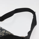 Christian Dior Trotter Canvas Shoulder Bag Navy Silver Auth 179394A-8