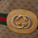 GUCCI Micro GG Supreme Web Sherry Line Bag PVC Beige 904 002 0131 Auth 179395-14