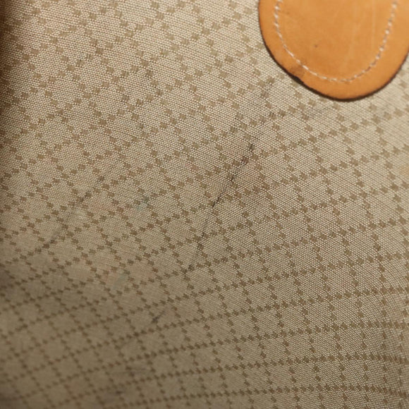 GUCCI Micro GG Supreme Web Sherry Line Bag PVC Beige 904 002 0131 Auth 179395