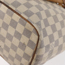 LOUIS VUITTON Damier Azur Saleya PM Tote Bag N51186 LV Auth 179397-16
