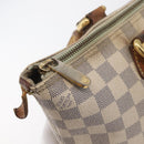 LOUIS VUITTON Damier Azur Saleya PM Tragetasche N51186 LV Auth 179397-10