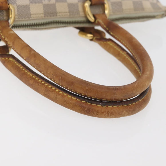 LOUIS VUITTON Damier Azur Saleya PM Tragetasche N51186 LV Auth 179397