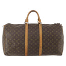 LOUIS VUITTON Monogram Keepall 50 Boston Bag M41426 LV Auth 179406-3