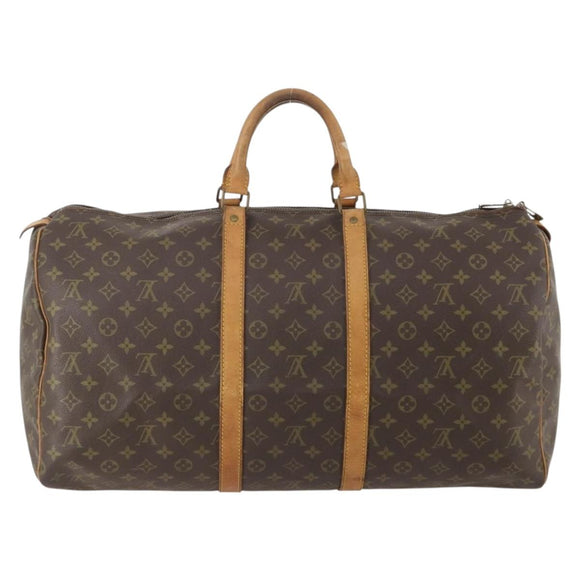 LOUIS VUITTON Monogram Keepall 50 Boston Bag M41426 LV Auth 179406