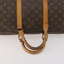 LOUIS VUITTON Monogram Keepall 50 Boston Bag M41426 LV Auth 179406-7