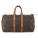 LOUIS VUITTON Monogram Keepall 45 Boston Bag M41428 LV Auth 179408-13