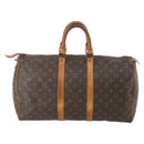 LOUIS VUITTON Monogram Keepall 45 Boston Bag M41428 LV Auth 179408-2