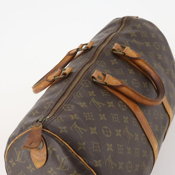 LOUIS VUITTON Monogram Keepall 45 Boston Bag M41428 LV Auth 179408