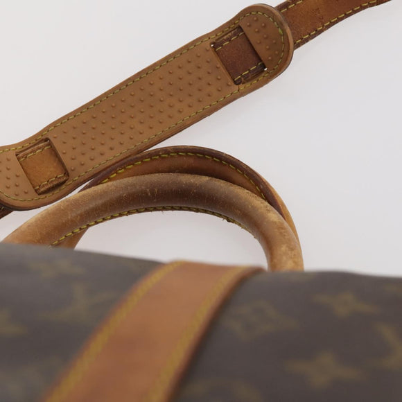LOUIS VUITTON Monogram Keepall Bandouliere 45 Boston Tasche M41418 LV Auth 179409