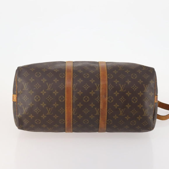 LOUIS VUITTON Monogram Keepall Bandouliere 45 Boston Tasche M41418 LV Auth 179409