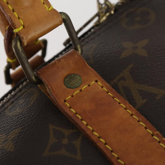 LOUIS VUITTON Monogram Keepall Bandouliere 45 Boston Tasche M41418 LV Auth 179409