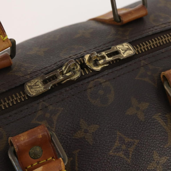LOUIS VUITTON Monogram Keepall Bandouliere 45 Boston Tasche M41418 LV Auth 179409