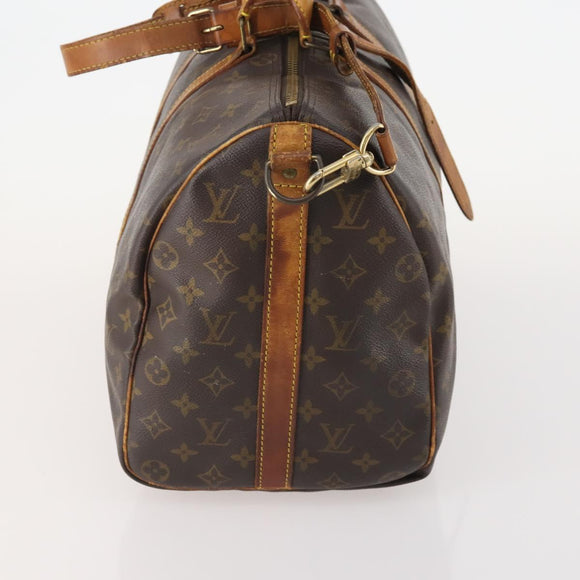 LOUIS VUITTON Monogram Keepall Bandouliere 45 Boston Tasche M41418 LV Auth 179409