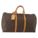 LOUIS VUITTON Monogram Keepall 50 Boston Bag M41426 LV Auth 179410A-1