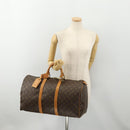 LOUIS VUITTON Monogram Keepall 50 Boston Bag M41426 LV Auth 179410A-23