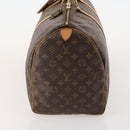 LOUIS VUITTON Monogram Keepall 50 Boston Bag M41426 LV Auth 179410A-4
