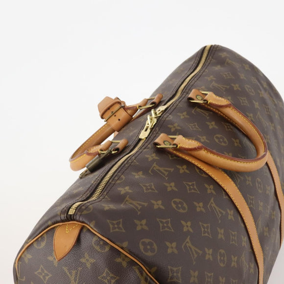 LOUIS VUITTON Monogram Keepall 50 Boston Bag M41426 LV Auth 179410A