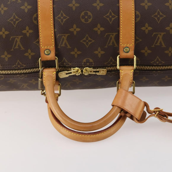 LOUIS VUITTON Monogram Keepall 50 Boston Bag M41426 LV Auth 179410A