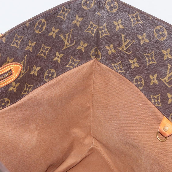 LOUIS VUITTON Monogram Sac Shopping Tote Bag M51108 LV Auth 179414