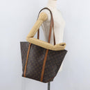 LOUIS VUITTON Monogram Sac Shopping Tote Bag M51108 LV Auth 179414-24