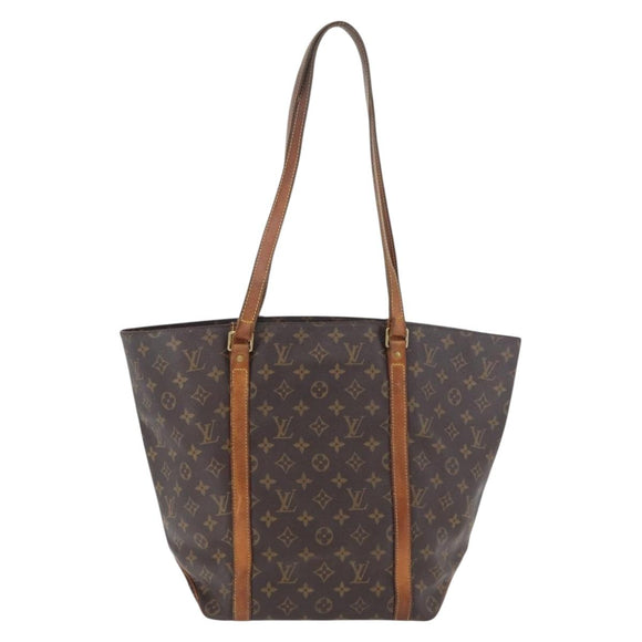 LOUIS VUITTON Monogram Sac Shopping Tote Bag M51108 LV Auth 179414