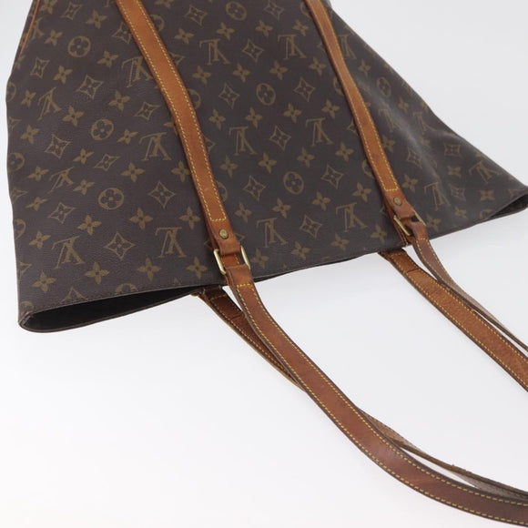 LOUIS VUITTON Monogram Sac Shopping Tote Bag M51108 LV Auth 179414