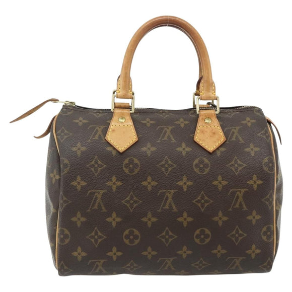LOUIS VUITTON Monogram Speedy 25 Hand Bag M41528 LV Auth 179416A