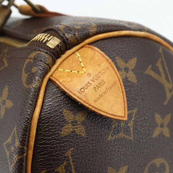 LOUIS VUITTON Monogram Speedy 25 Hand Bag M41528 LV Auth 179417A