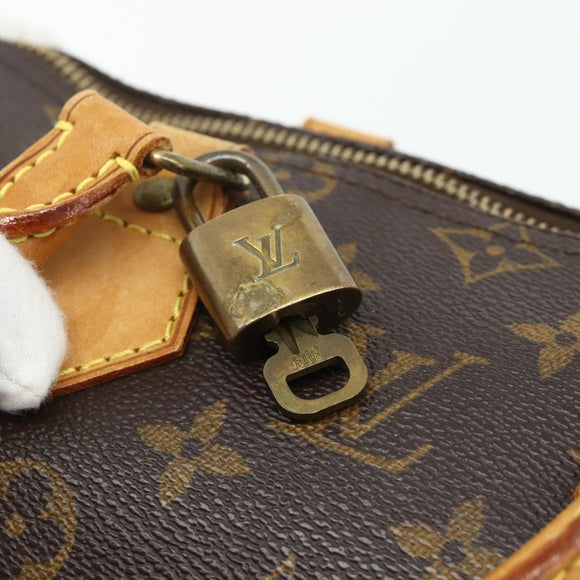 LOUIS VUITTON Monogram Speedy 25 Hand Bag M41528 LV Auth 179417A