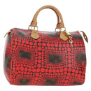 LOUIS VUITTON Dot Infinity Yayoi Kusama Speedy 30 Bag Red M40693 Auth 179418SAM-1
