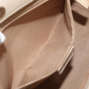 Christian Dior Trotter Canvas Hand Bag Ivory Silver Auth 179424A-24