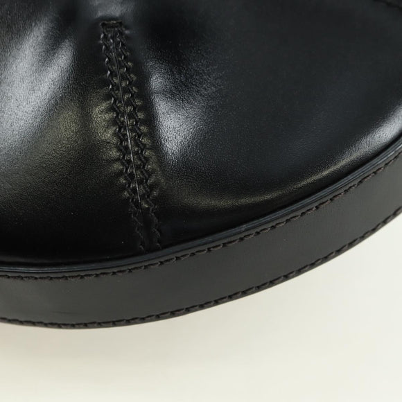 PRADA Umhängetasche Nylon Schwarz Silber Auth 179432SAV