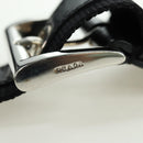 PRADA Umhängetasche Nylon Schwarz Silber Auth 179432SAV-14