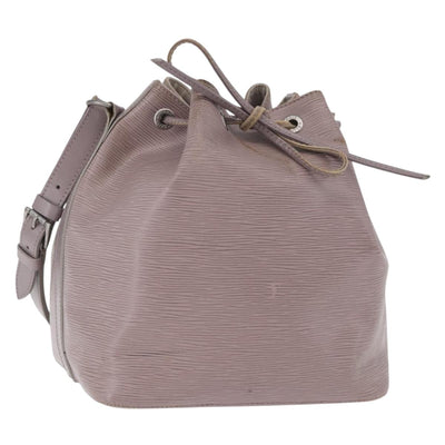 LOUIS VUITTON Epi Petit Noe Shoulder Bag Lilac M4410B LV Auth 179433