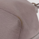 LOUIS VUITTON Epi Petit Noe Shoulder Bag Lilac M4410B LV Auth 179433-14