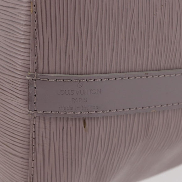 LOUIS VUITTON Epi Petit Noe Shoulder Bag Lilac M4410B LV Auth 179433
