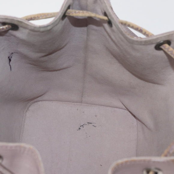 LOUIS VUITTON Epi Petit Noe Shoulder Bag Lilac M4410B LV Auth 179433
