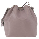 LOUIS VUITTON Epi Petit Noe Shoulder Bag Lilac M4410B LV Auth 179433-2