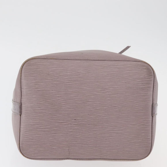 LOUIS VUITTON Epi Petit Noe Shoulder Bag Lilac M4410B LV Auth 179433