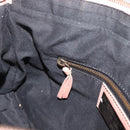 BALENCIAGA The First Hand Bag Leather 2way Gray 103208 Auth 179438-23