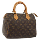 LOUIS VUITTON Monogram Speedy 25 Hand Bag M41528 LV Auth 179455A-1