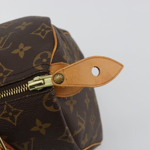 LOUIS VUITTON Monogram Speedy 25 Hand Bag M41528 LV Auth 179455A