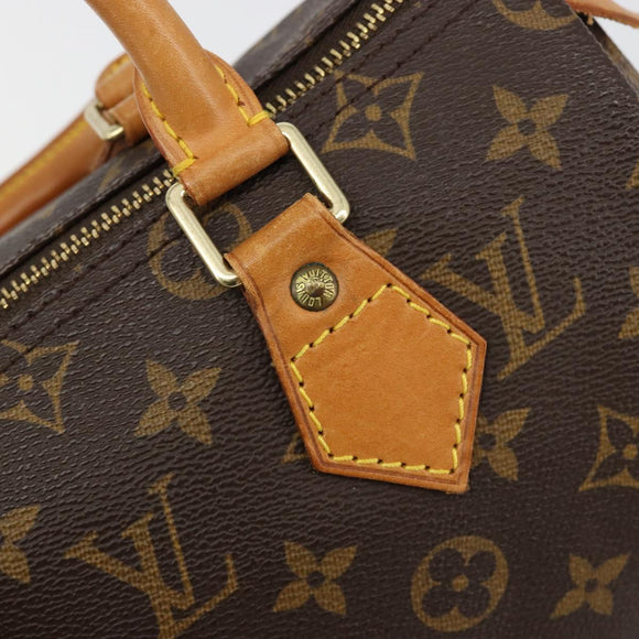 LOUIS VUITTON Monogram Speedy 25 Hand Bag M41528 LV Auth 179455A