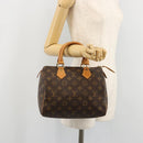 LOUIS VUITTON Monogram Speedy 25 Hand Bag M41528 LV Auth 179455A-22