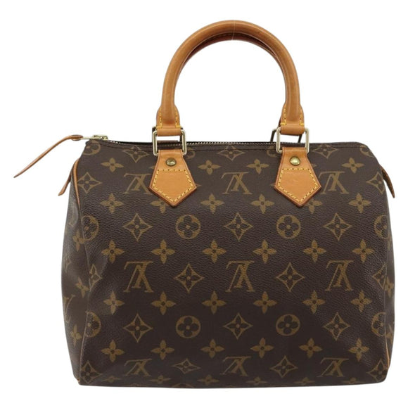 LOUIS VUITTON Monogram Speedy 25 Hand Bag M41528 LV Auth 179455A
