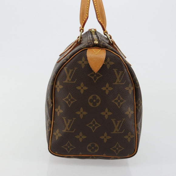 LOUIS VUITTON Monogram Speedy 25 Hand Bag M41528 LV Auth 179455A