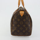 LOUIS VUITTON Monogram Speedy 25 Hand Bag M41528 LV Auth 179455A-3